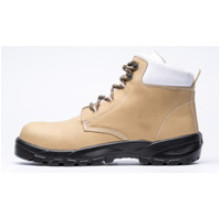 Ufb025 Beige Brand Steel Toe Safety Boots